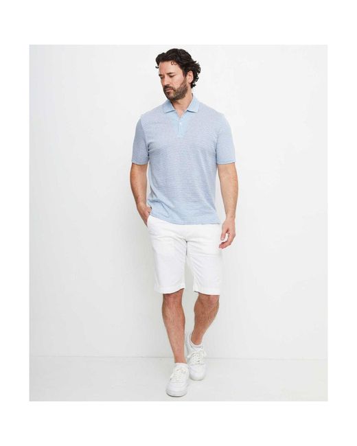 Baldessarini White Jari Chino Shorts for men