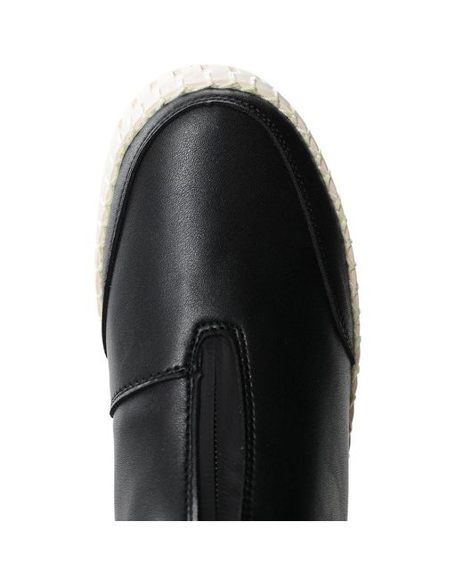 Ilse Jacobsen Black Tulip Plateau Chelsea Boots