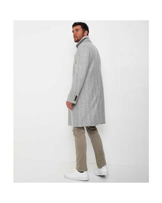 Mens overcoat store with bib