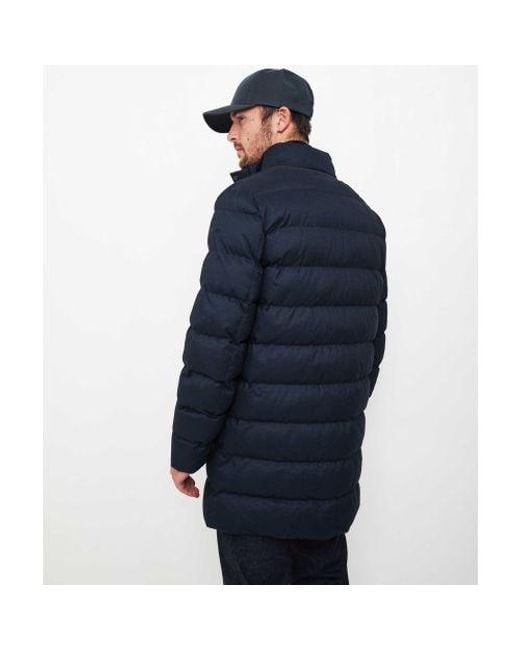 Geox Blue Levico Quilted Parka for men