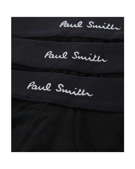 Paul Smith Black Briefs 3 Pack for men