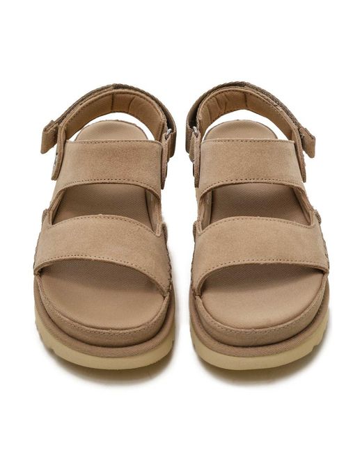 Ugg Brown Goldenstar Glide Sandals