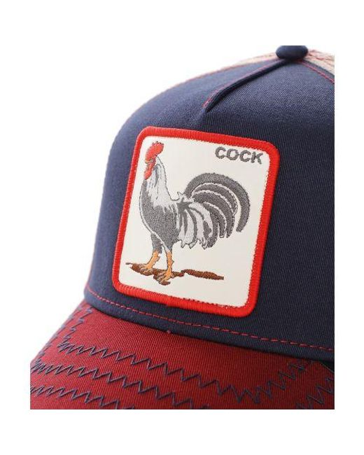 Goorin Bros Blue The Cock Cap for men