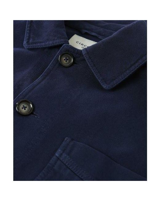 Circolo 1901 Blue Pique Work Jacket for men