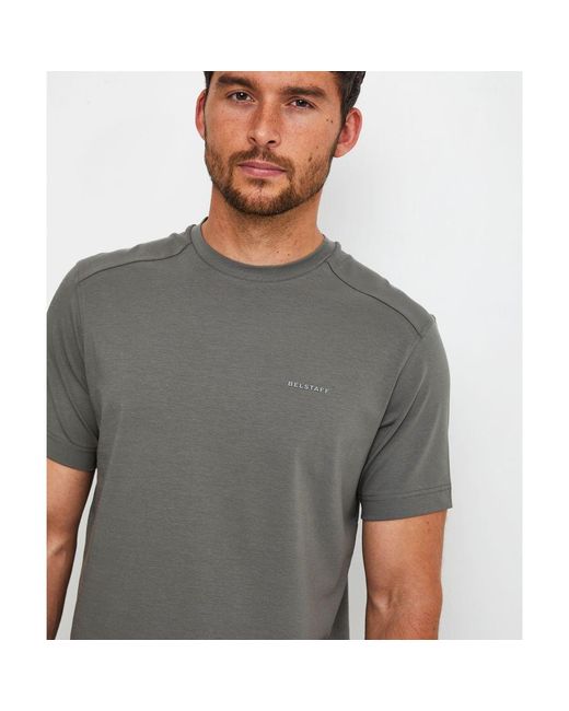 Belstaff Gray Alloy T-shirt for men