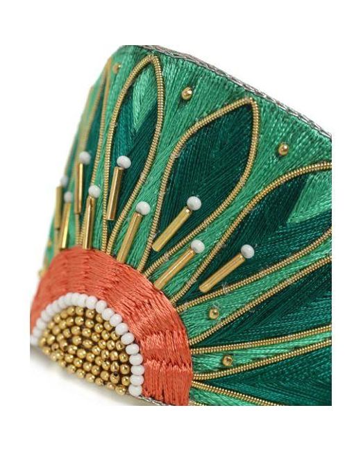 nahua Green Apache Classic Cuff Bracelet