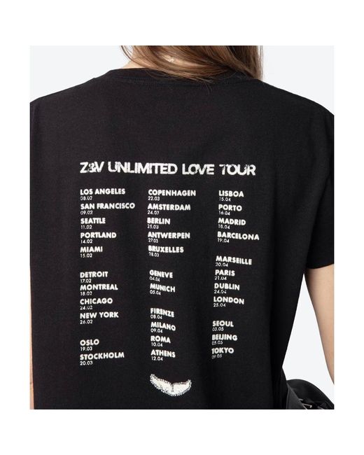 Zadig & Voltaire Black Walk Concert T-shirt