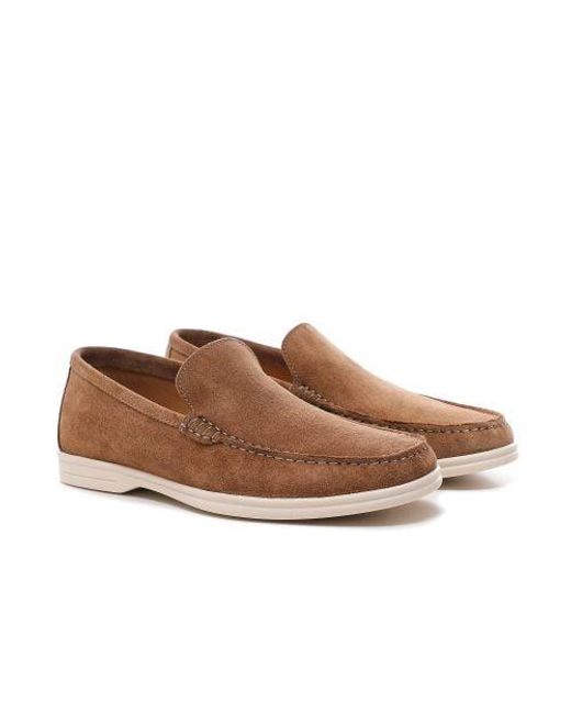 Oliver Sweeney Brown Suede Alicante Loafers for men