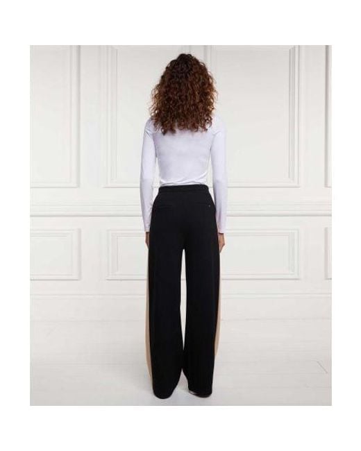 Holland Cooper Blue Wide Leg Trousers