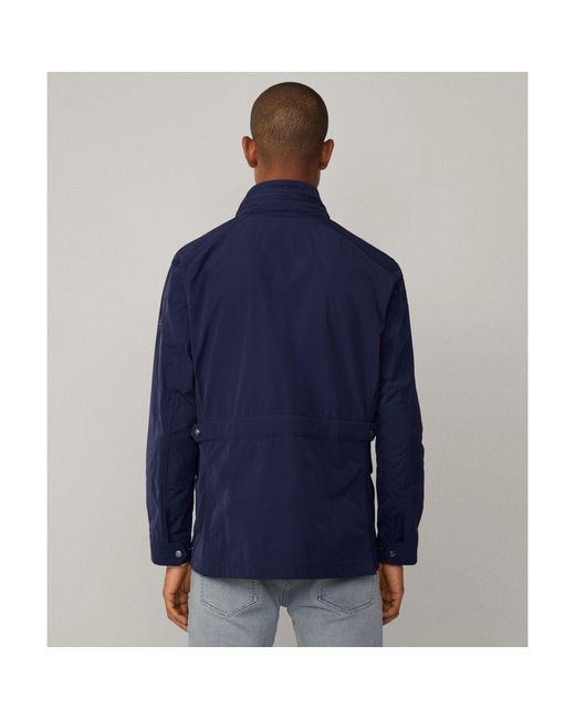 Hackett Blue Unlined Velospeed Jacket for men