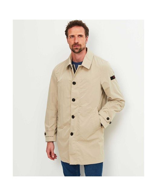 Peuterey Natural Water-repellent Garretson Trench Coat for men