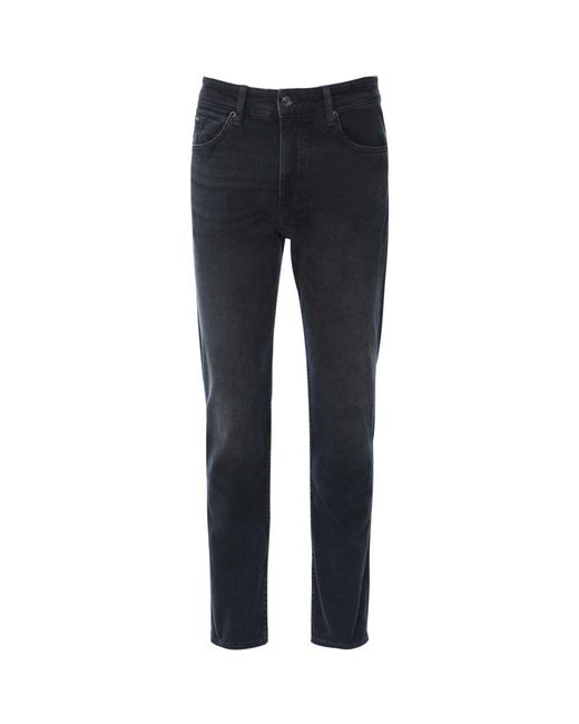 Boss Blue Regular Fit H-re.maine Jeans for men