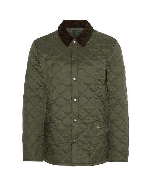 Barbour Green Heritage Liddesdale Quilted Jacket for men