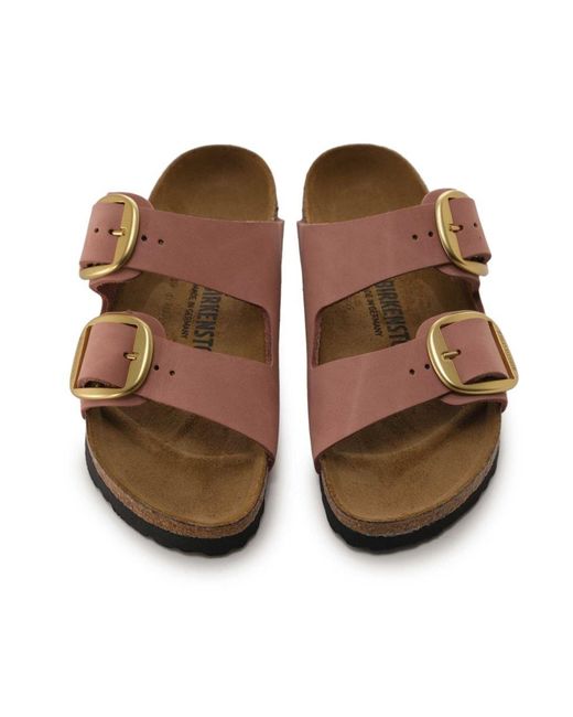 Birkenstock Brown Arizona Big Buckle Sandals