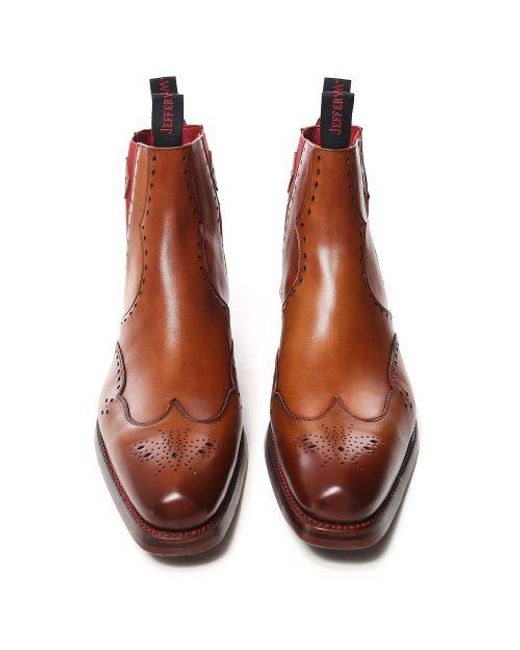 Jeffery West Novikov Chelsea Boots in Brown for Men | Lyst UK