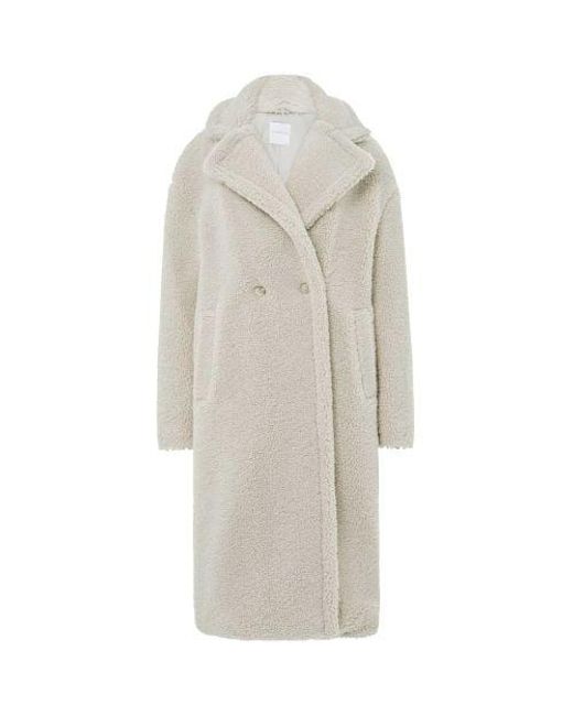 Rino & Pelle White Elicia Teddy Coat