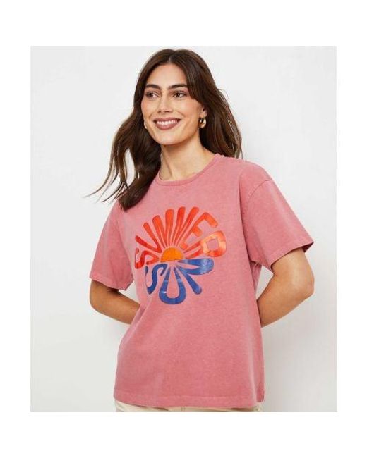 Paul Smith Pink Raspberry Summer Sun T-shirt