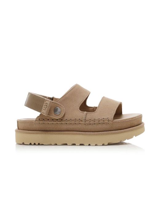 Ugg Brown Goldenstar Glide Sandals