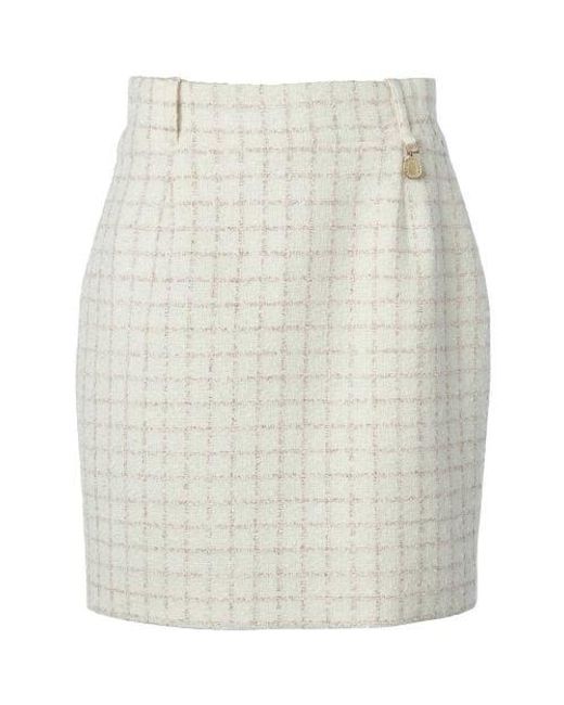 Holland Cooper White Regency Skirt