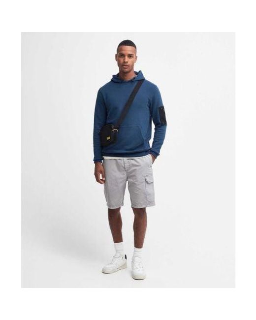 Barbour Blue Tempo Hoodie for men