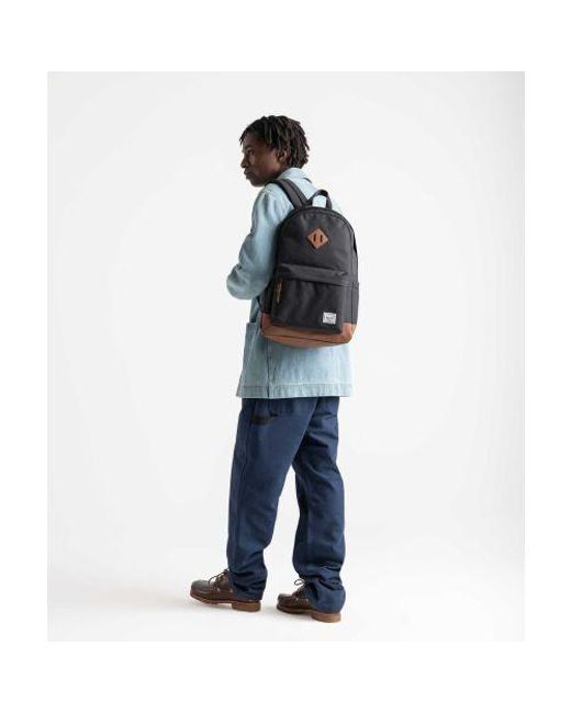 Herschel Supply Co. Black Heritage Backpack for men