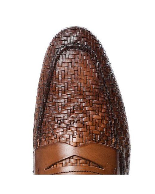 Oliver Sweeney Brown Leather Ascara Loafers for men