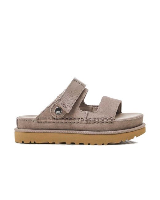 Ugg Brown Goldenstar Glide Sandals