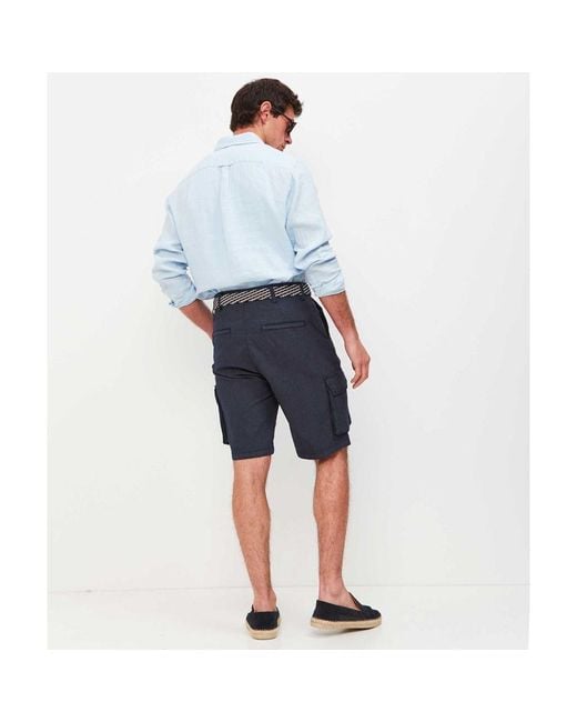 Sseinse Blue Combat Shorts for men