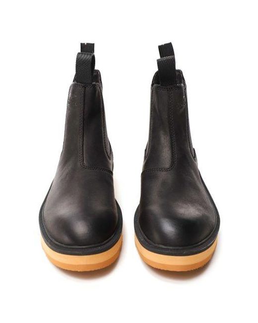 Sorel Black Hi-line Chelsea Boots