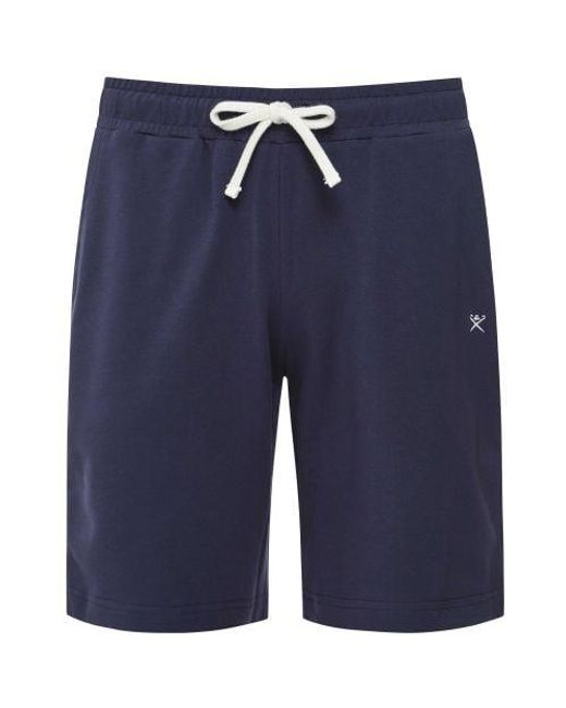 Hackett Blue Classic Sweat Shorts for men