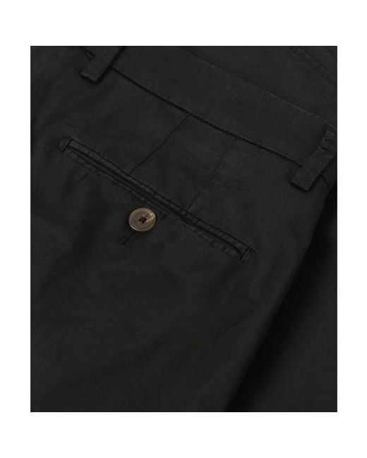Briglia 1949 Black Stretch Cotton Chino Shorts for men