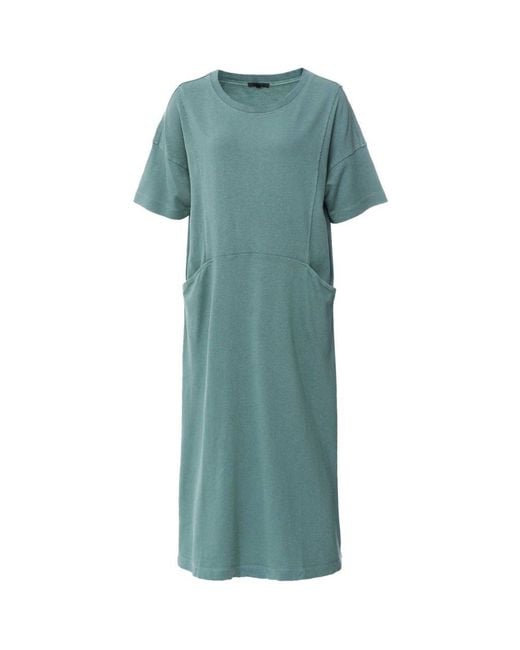 Oska Green Jersey 512 Midi Dress