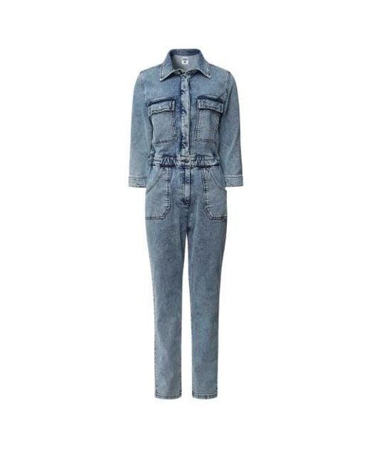Donna Ida Blue Dusty The Super Downtown Jumpsuit