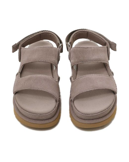 Ugg Brown Goldenstar Glide Sandals