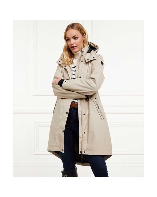 Holland Cooper Natural Chartwell Rain Parka