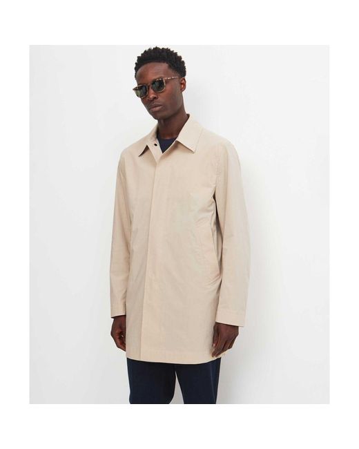 Paul Smith Natural Lightweight Overcoat for men