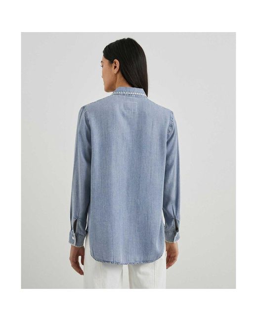 Rails Blue Saya Denim Shirt