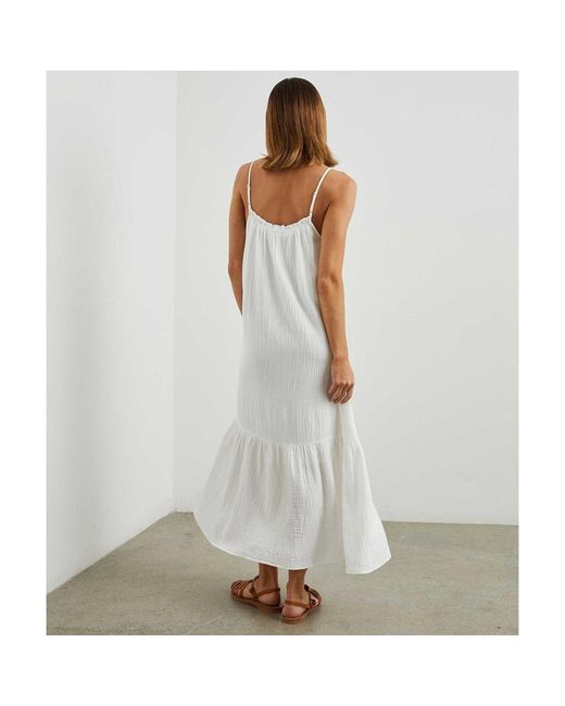 Rails White Organic Cotton Marseille Dress