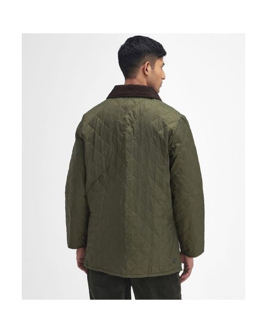 Barbour Green Heritage Liddesdale Quilted Jacket for men