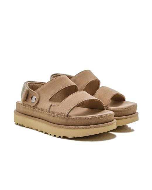 Ugg Brown Goldenstar Glide Sandals