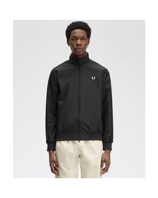 Fred Perry Black Brentham Jacket for men