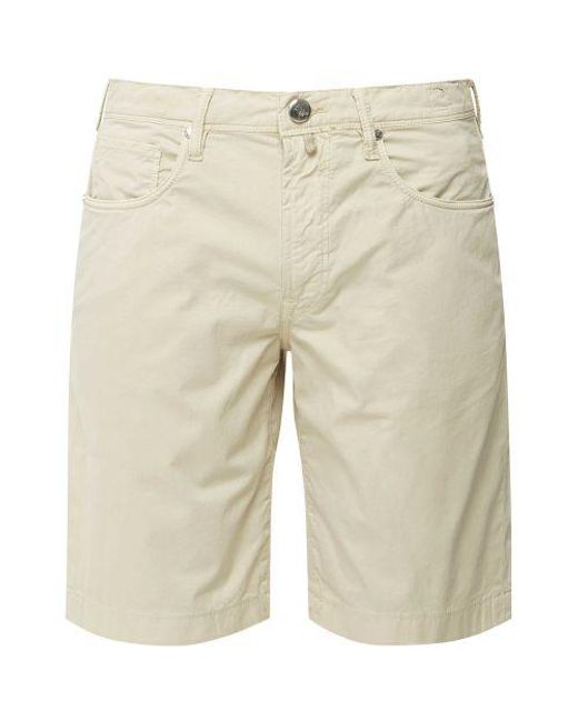 Incotex Natural Twill Bermuda Shorts for men