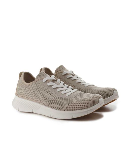 Swims Gray Knitted Mare Trainers for men