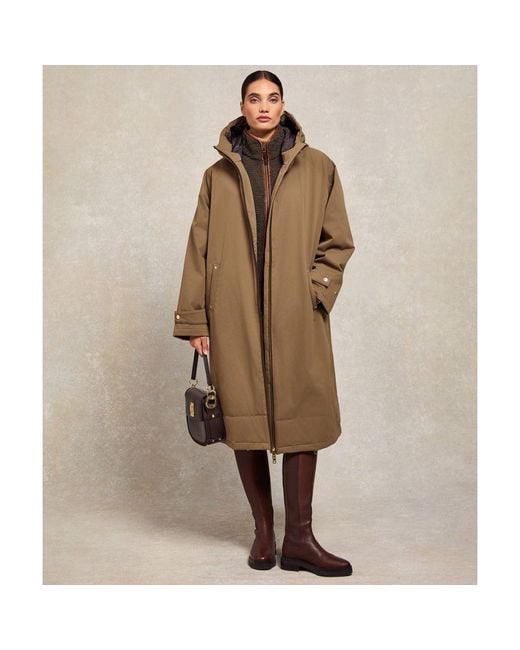 Holland Cooper Brown One-size Lightweight Waterproof Coat