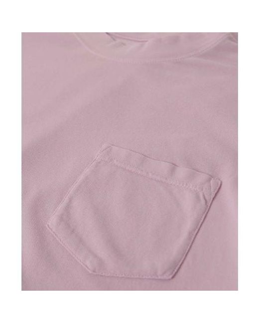 Circolo 1901 Pink Garment Dyed Pique T-shirt for men