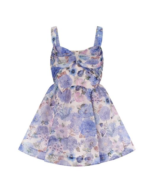 Zimmermann Purple 'rebellion' Dress