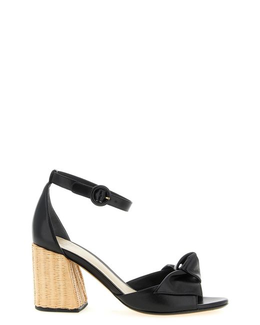 Alexandre Birman Black Birman X Agua By Aguabendita 'maxiclarita' Sandals