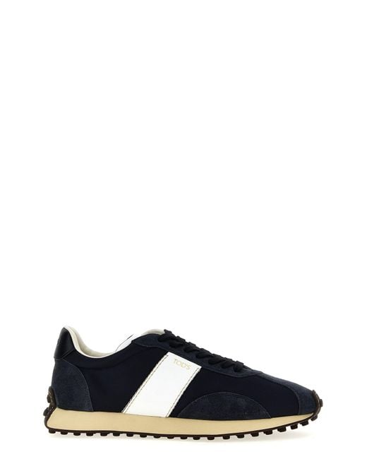 Tod's Black 't Vintage' Sneakers for men