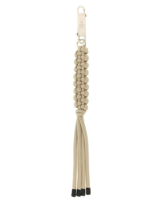 Rick Owens Metallic Moncler + 'hiking Rope' Keyring for men