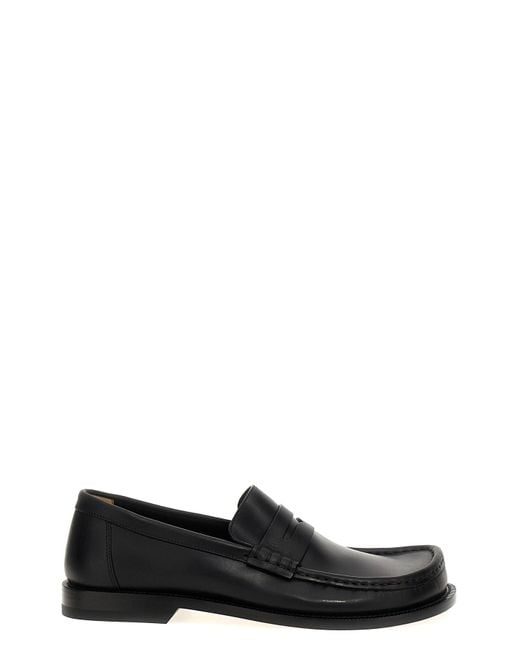 Loewe Black 'campo' Loafers for men